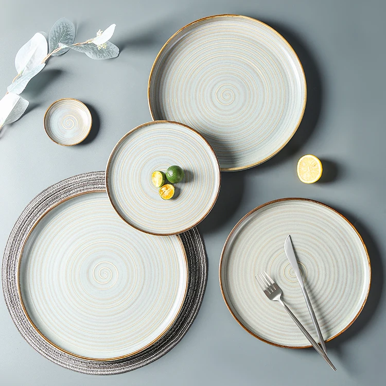 PITO Horeca european porcelain dinner sets ceramic dinnerware glaze change