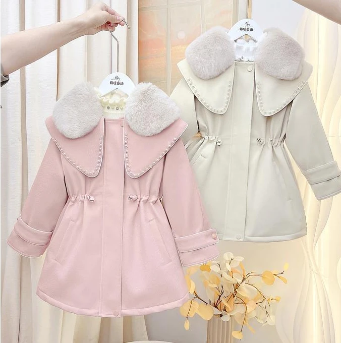 Girls Windcoat fashion Kids clothes outwear Girls Winter Coat Kids Winter Coat