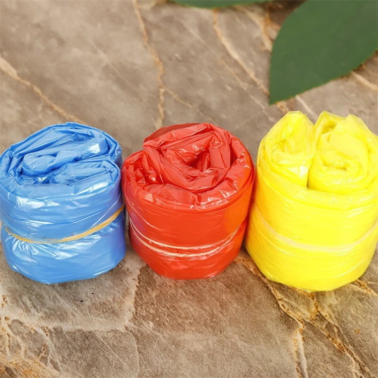 WELLFLYER PM-270 Pocket disposable raincoat ball plastic raincoat for camping portable adult waterproof poncho ball raincoat