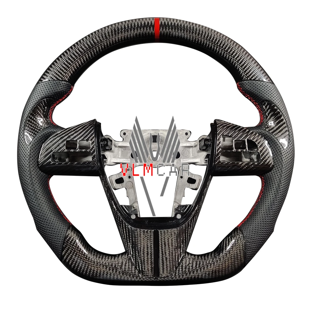Carbon fiber steering wheel for Mazda 3/All Mazda models can be customized