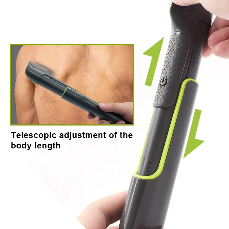 telescopic microtouch all in one personal body beard trimmer