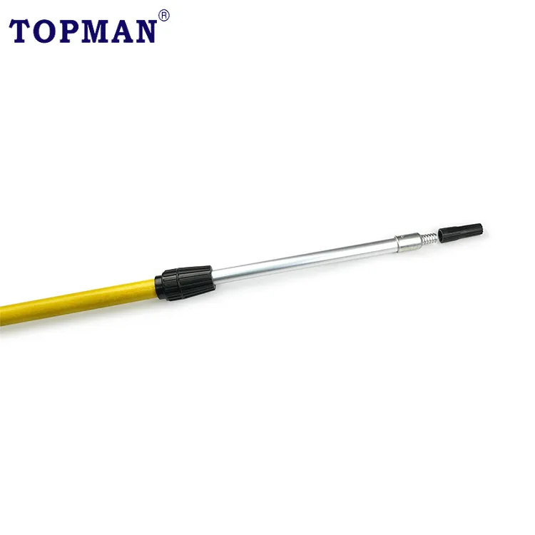 TOPMAN 2 meter 2 section fiberglass extension pole for paint roller and cleaning