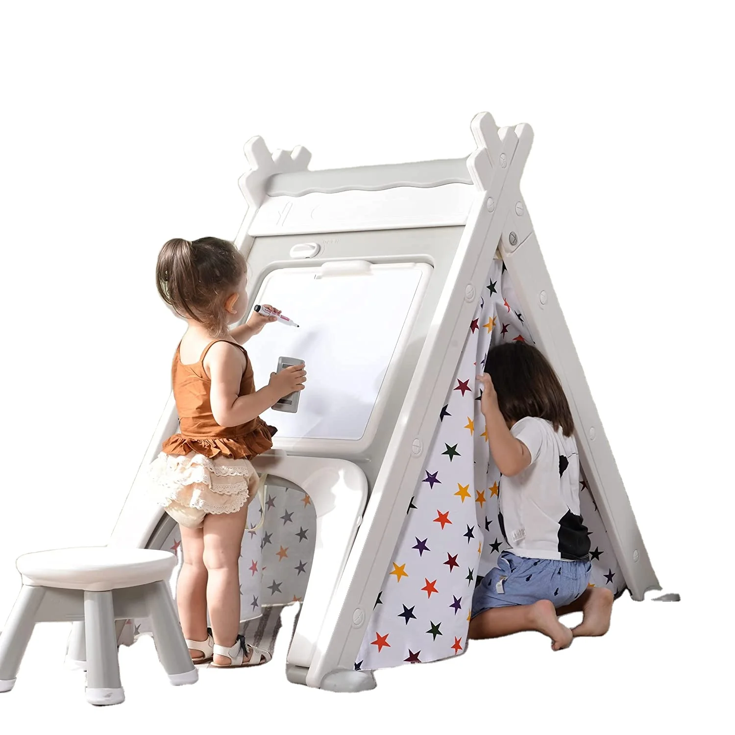 ABST Manufacturer Kids Toys Children Tents Kids Play Game Activity Fairy Portable Foldable Castle Indoor Toy Play House