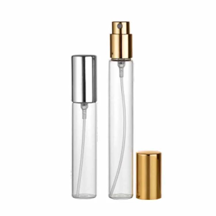 Luxury wholesale 20ml 25ml 30ml empty clear spray glass bottle  perfume pen 15/400 perfume sample bottles
