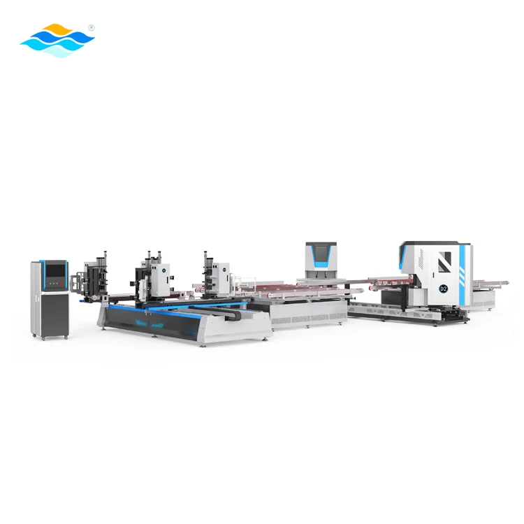 HQ-D  Automated welding and corner cleaning machine for pvc windows and doorrs production line