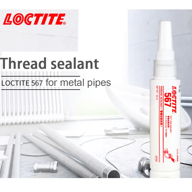 Henkel loctite 567 250ml   Acrylic Other Adhesives Paste  Creamy paste thread Sealant for Metal