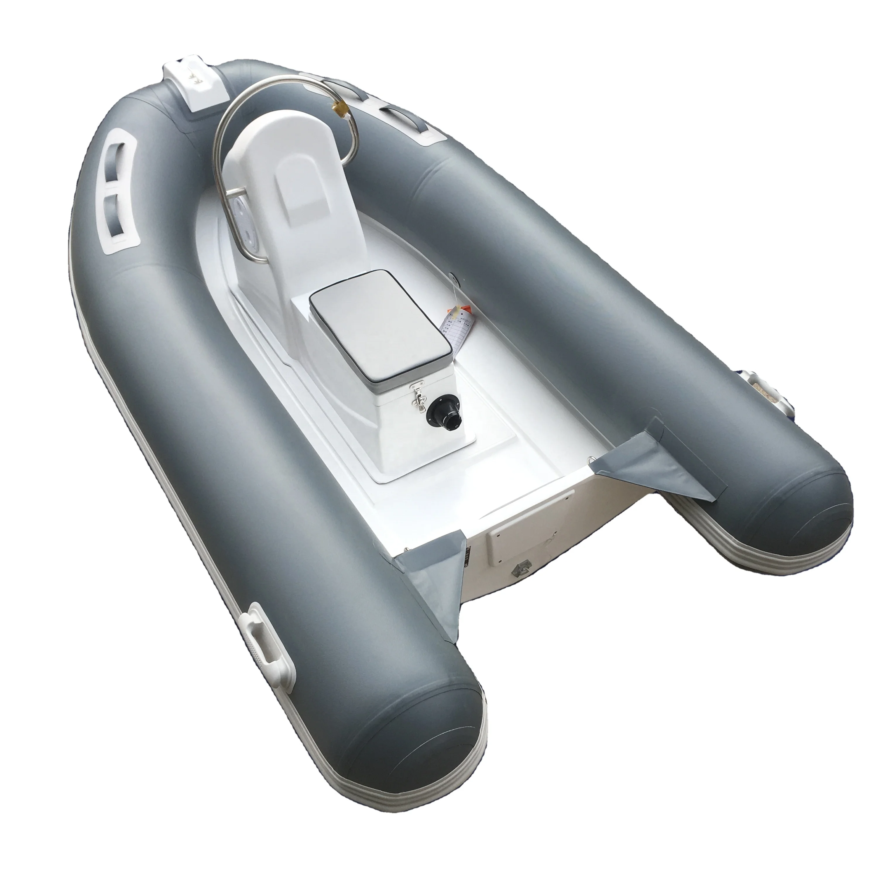 Goboat RIB300 3.0M 10Ft High Performance Aluminum Double Hull Deep PVC Hypalon Inflatable Boats For Sale RIB300
