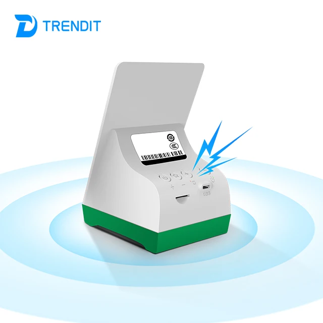 Trendit wireless smart cloud payment speaker stand static qr code payment sound box