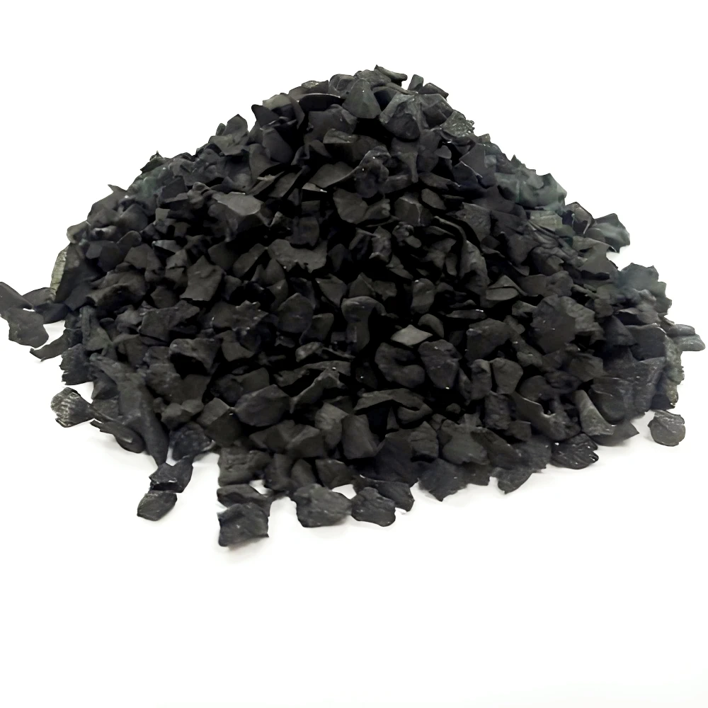 Black SBR Rubber Granules Artificial Grass Infilling for Football Court Sports Flooring