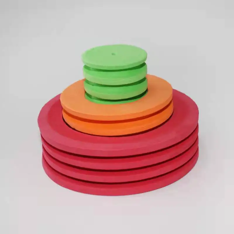 Circle Winding Plate Portable Storage Wood Color Fishing Lines Tackle Tool Accessories Rigging Storage Foam Spool