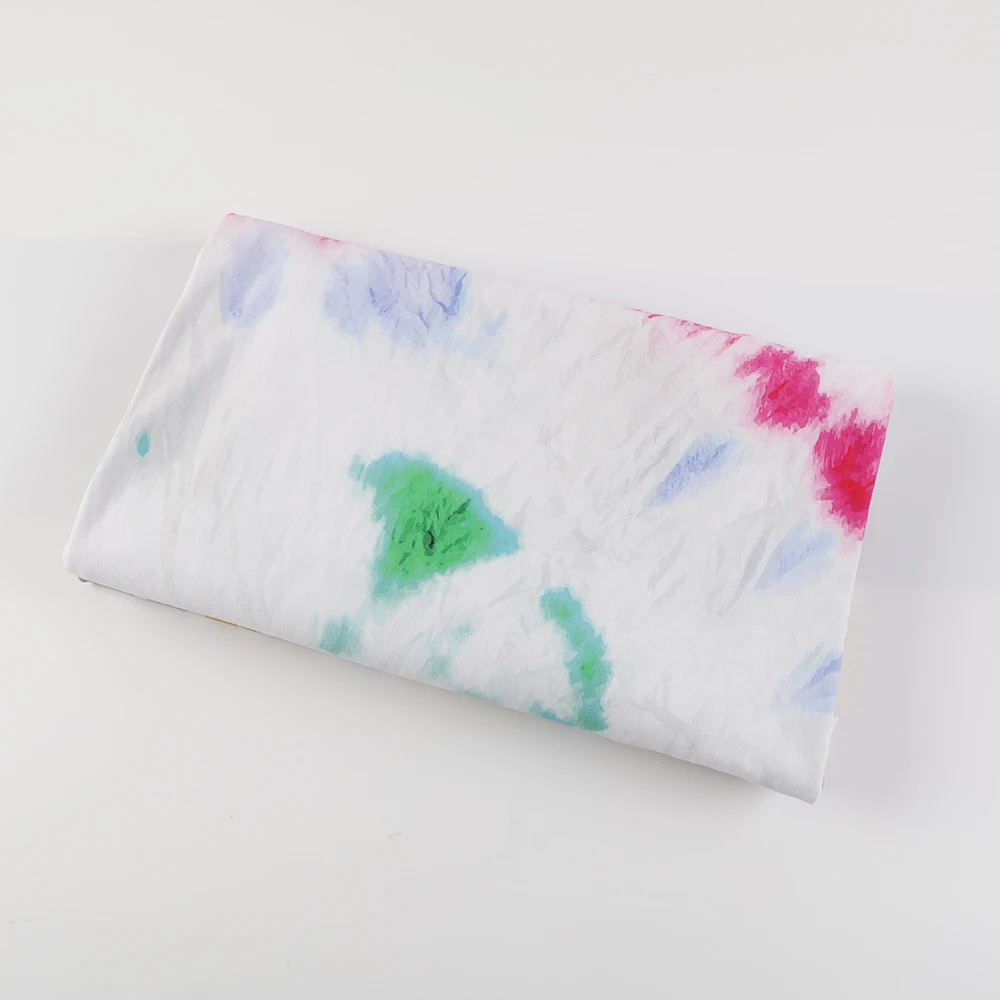 Digital printing knitted Cotton lycra baby clothing fabric