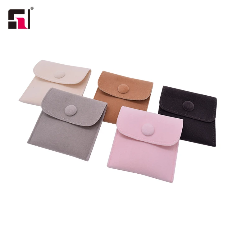 Factory Wholesale Jewelry Velvet Gift Pouch Bag