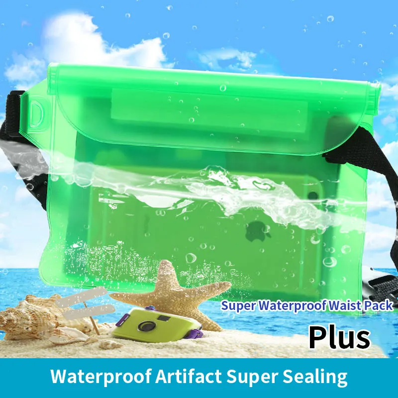 Customized Logo Waterproof Outdoor Sports Swimming PVC Mobile Phone Waterproof Bag Touch Screen Phone Bag