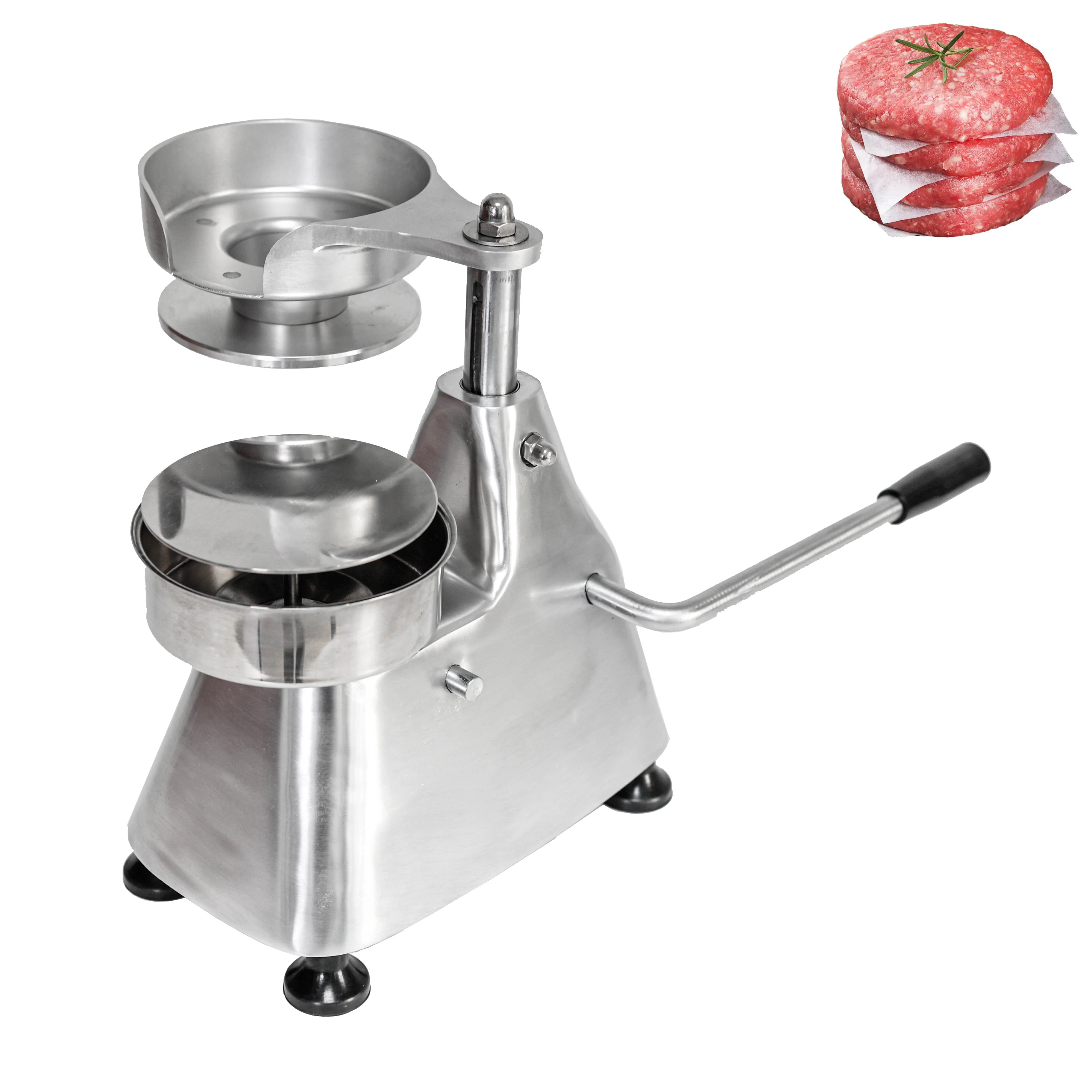 Aluminum Non-stick Stuffed Burger Press advanced technology burger press food mini burger press