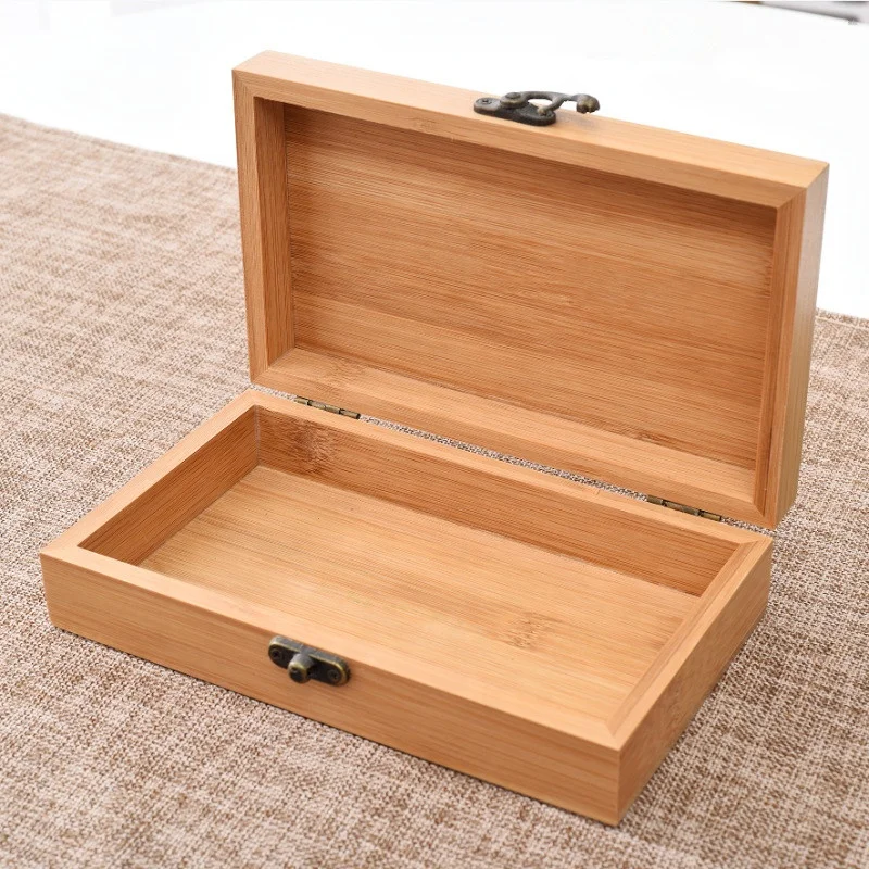 Chuanghua Custom Wood Christmas Gift Box Gift Boxes With Acrylic glass Windows Gift Wooden Boxes With Handles