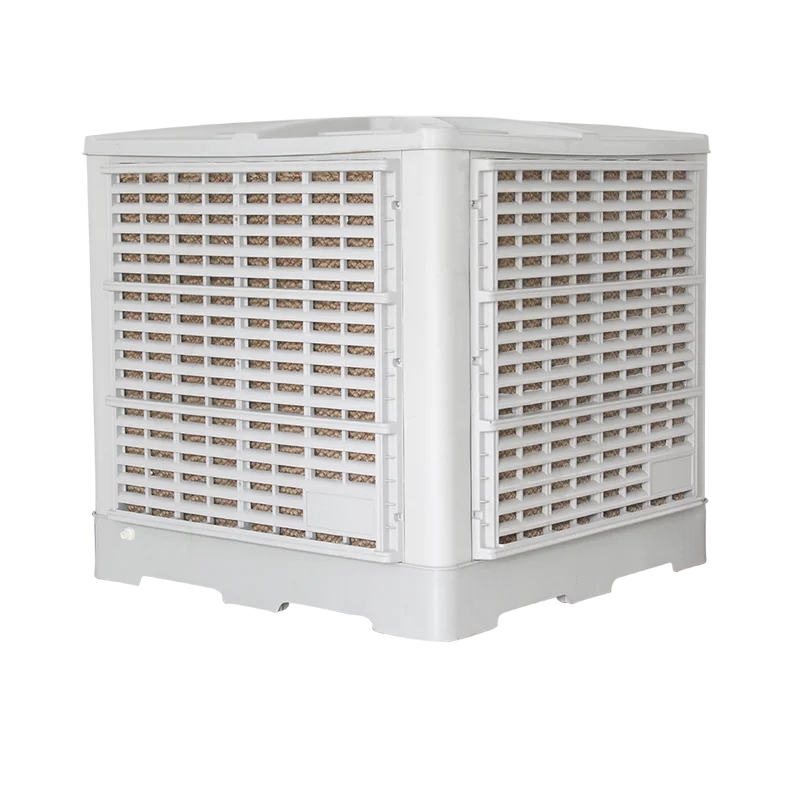 Heavy Duty Ceiling Mount Industrial Desert Evaporative Water Air Cooler Electric Portable Room AC 220V PP Plastic Long Life 3KW