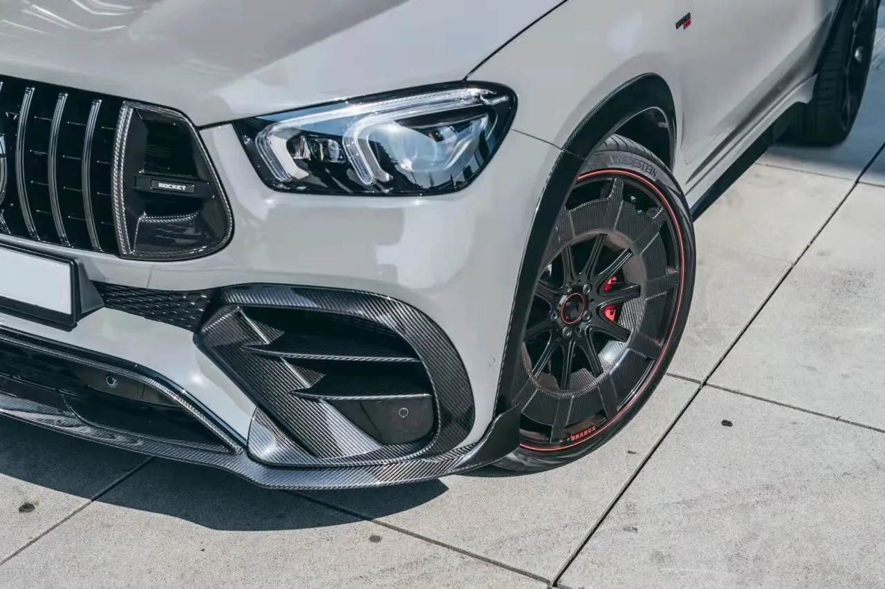 Новое поступление Комплект тела GLE W167 из углеродного волокна для Mercedes Benz GLE63 Coupe Bar-bus 900 Stylt передняя губа задний