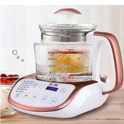 Multi-functional  2L Tea Coffee Soup Or Hot Pot And Water Heater Electric Glass Birds Nest Kettle