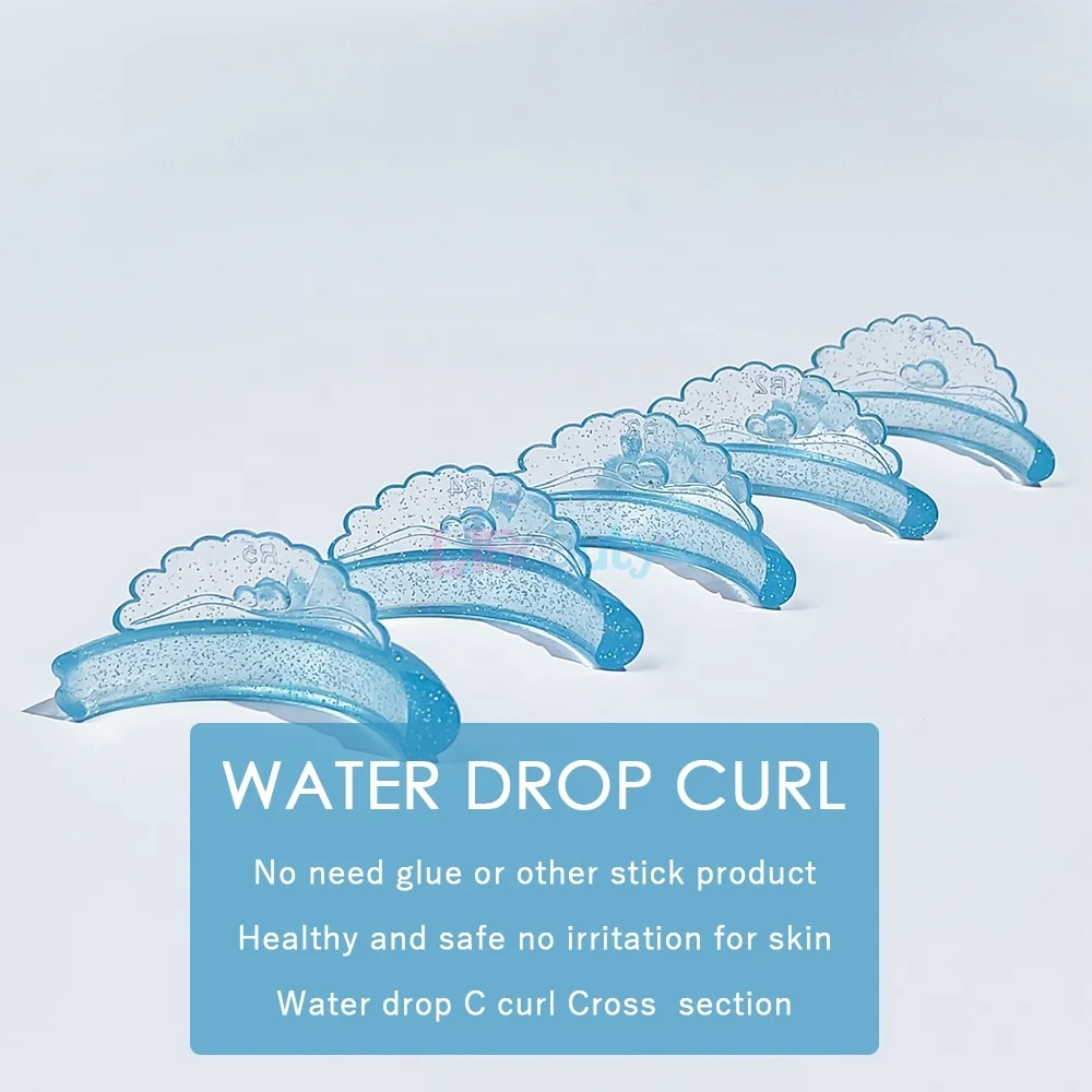 Libeauty Eyelash Lift Roller Self sticky Glueless Lash lift shields Silicone Lash Lamination Rod No Glue lash lift shields
