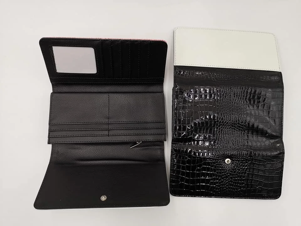 Sublimation Crocodile leather womens wallet Crocodile Pattern Hand Wallet Sublimation PU Leather Wallet For Women Crocodile Skin