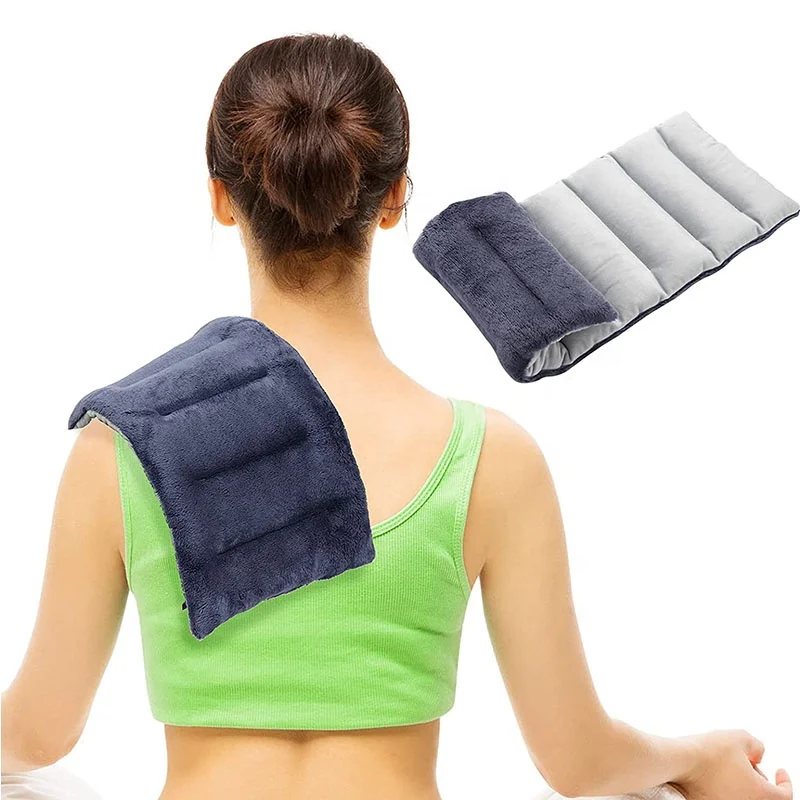 rehabilitation therapy supplies custom reusable microwave heat pad for back pain