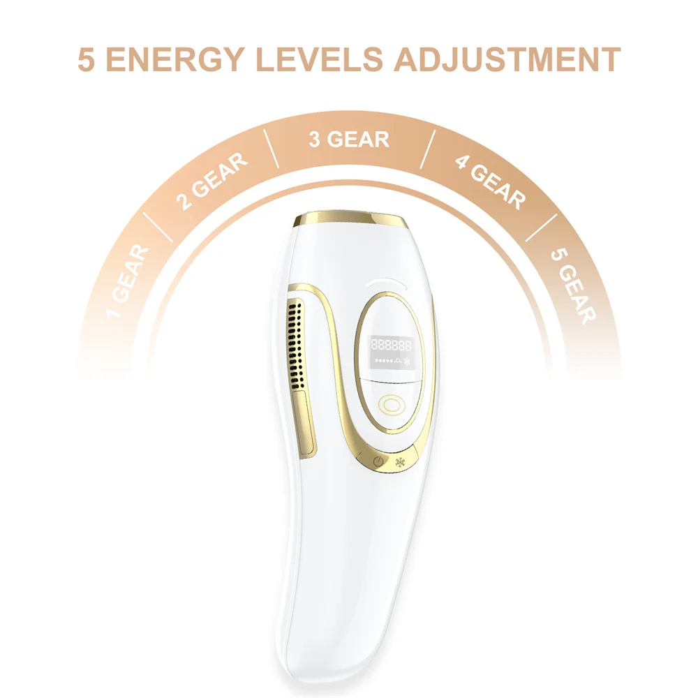 510K Laser Epilator 99W Shots IPL Hair Removal Women/Man Whole Body Permanent Hair Remover Device Electric Laser