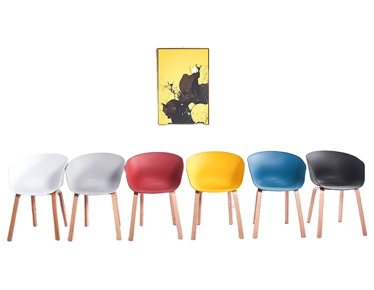 Manufacturing modern design vintage wooden chair legs transparent dining chairs outdoor furniture garden set plastic resin chair