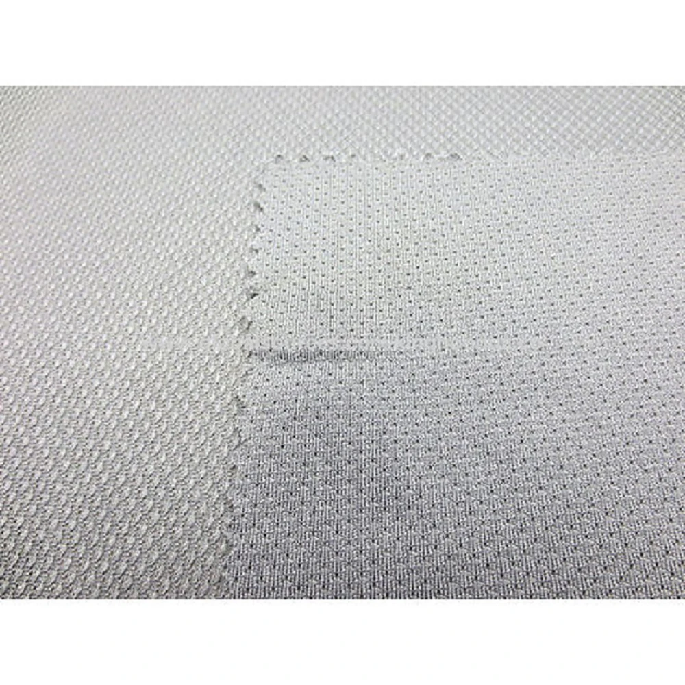 FREE SAMPLE Stretch Mesh T-Shirt Sportswear Football Shirt Fabric Breathable Polyester Knitted Mesh