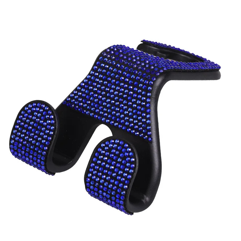 Hot Sales Car Seat Hanger Rhinestone Car Back Seat Organizer Hook