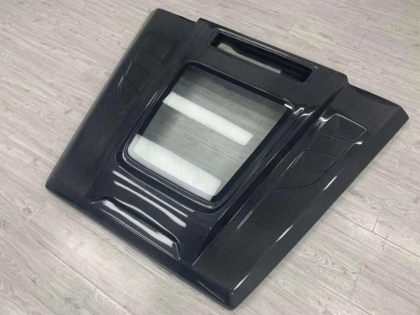 Good quality W463 G Class G500 G55 G63 Carbon Fiber Hood Bonnet Scoop For IMP Style