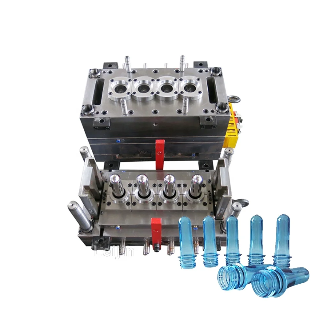 6 Cavity 13 gram Injection Mold Preform Mold Plastic Injection Molding Machine Mould