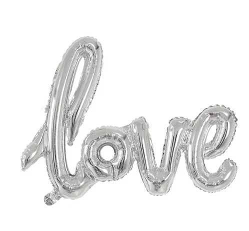Wedding Party Supplies Helium number letter balloons 40 inch Valentines Day Happy Birthday Decorations love foil balloon