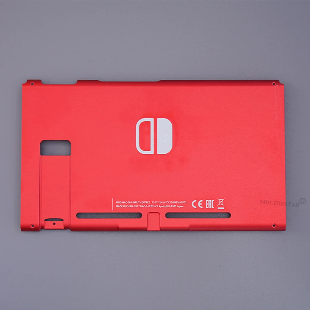 Металлический корпус для консоли Nintendo Switch сменный задняя панель из алюминиевого сплава