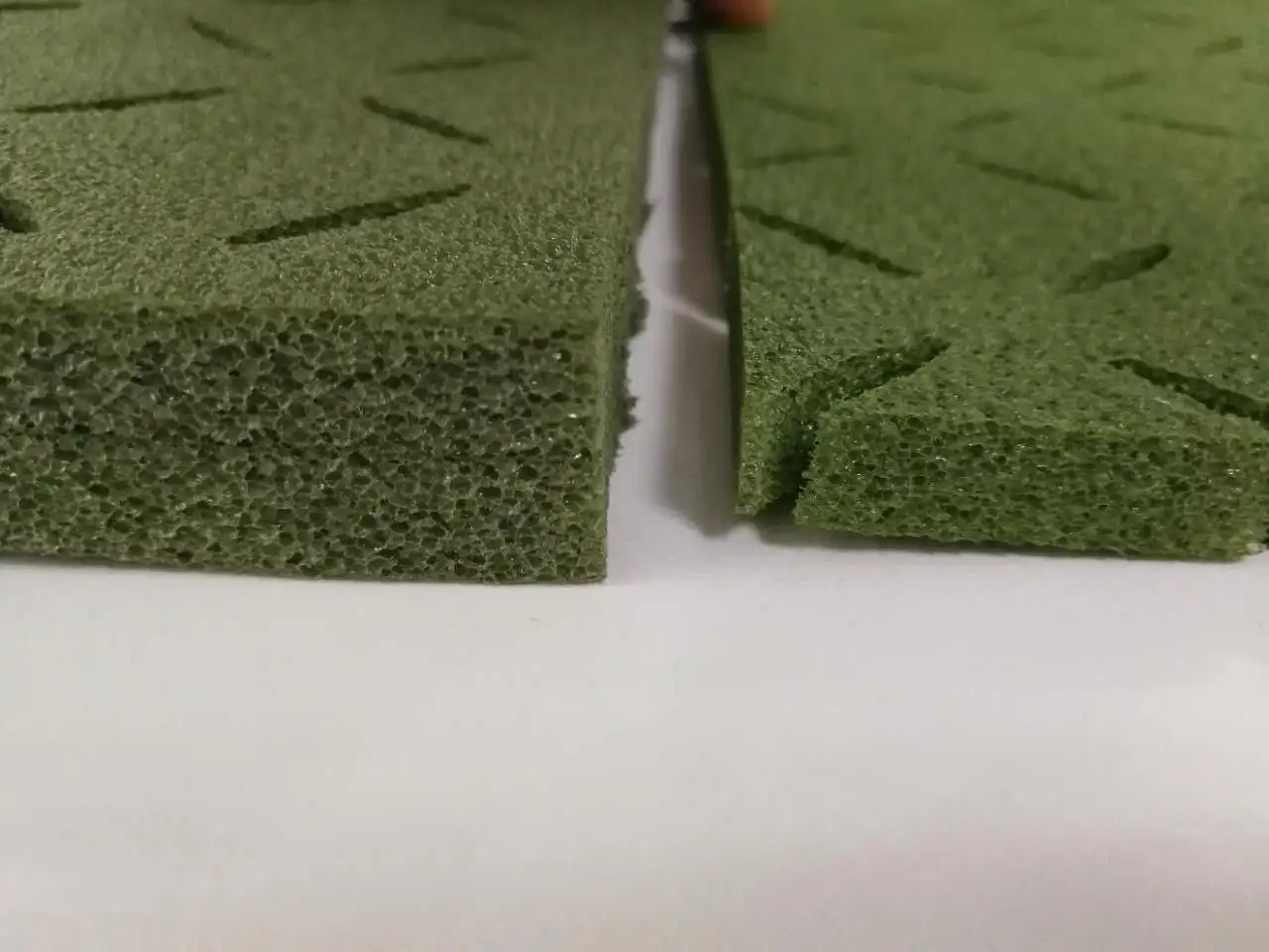 artificial grass rubber floor shock pad for artificial grass court