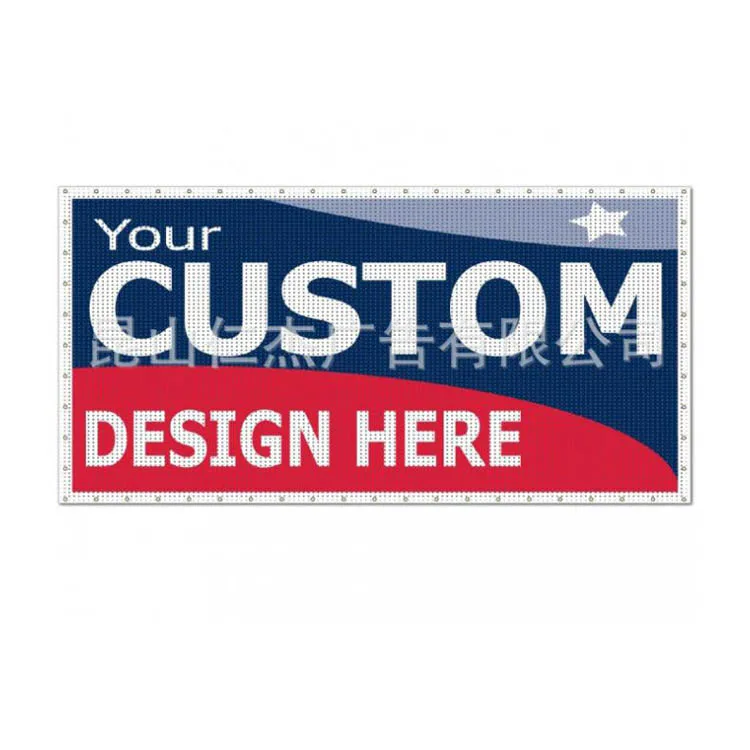 Football Field Basketball court Volleyball court pvc flex banner custom mesh banner