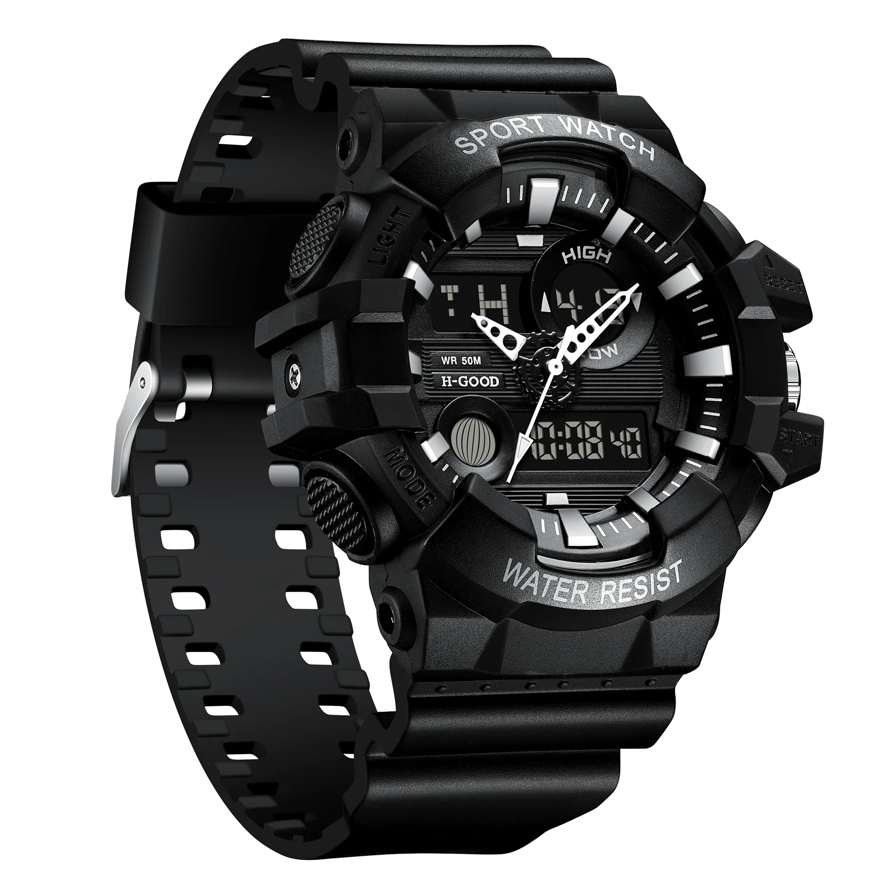 H-GOOD TK0011 Sport Waterproof Teenagers Digital Relojes De Mano Acrylic Watch Display Woman Designer Watch