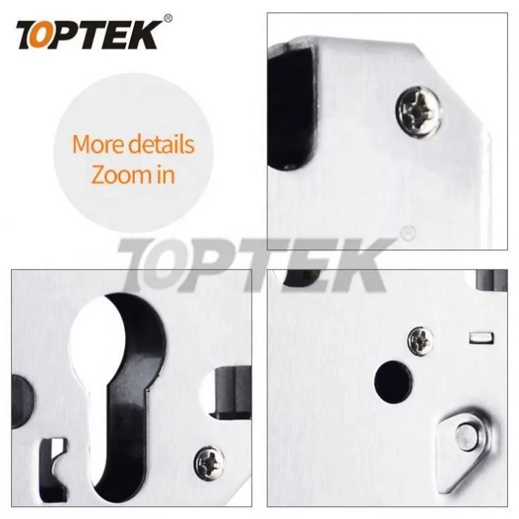 Stainless Steel Strike Door Lock Mortise Lock For Glass Door