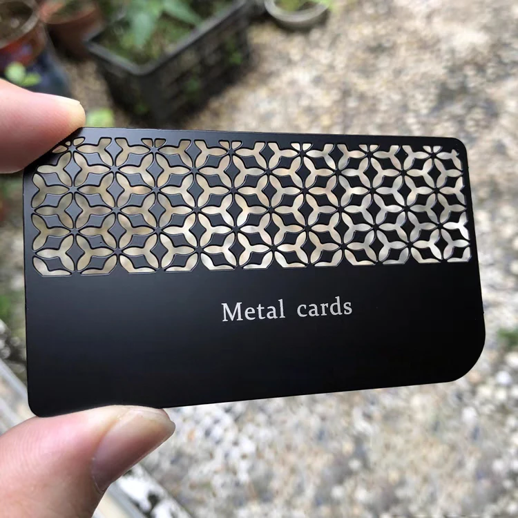 Custom Print Logo Personalized Blank Metal Business Cards For Laser Engraving