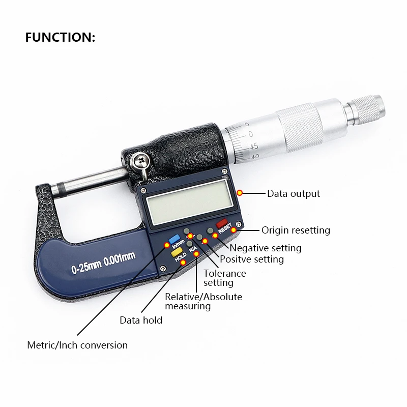 Высокоточный и высококачественный цифровой микрометр, измерительное устройство
