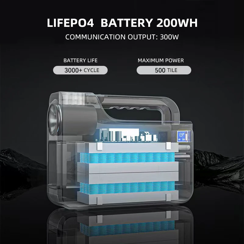 Small Low Price Cost Solar Charger Powered Power Station Most Powerful Portable Solar Generator With Panel for Home and Camping