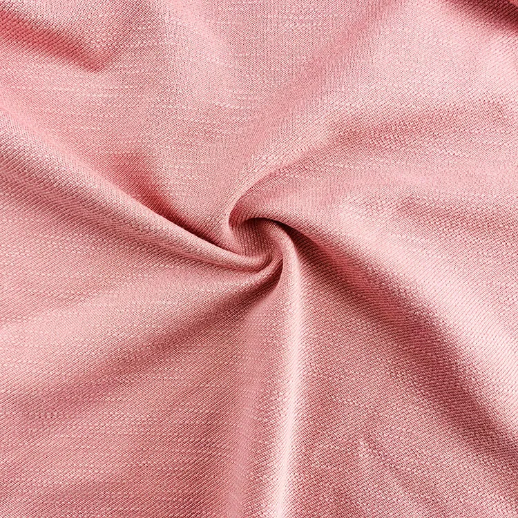 
Latest product development rayon nylon spandex siro slub and wtill Roma fabric for garment 