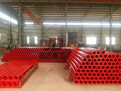 cifa spare parts delivery straight Boom Harden Concrete Pump Straight Pipe Seamless pipe delivery pipe