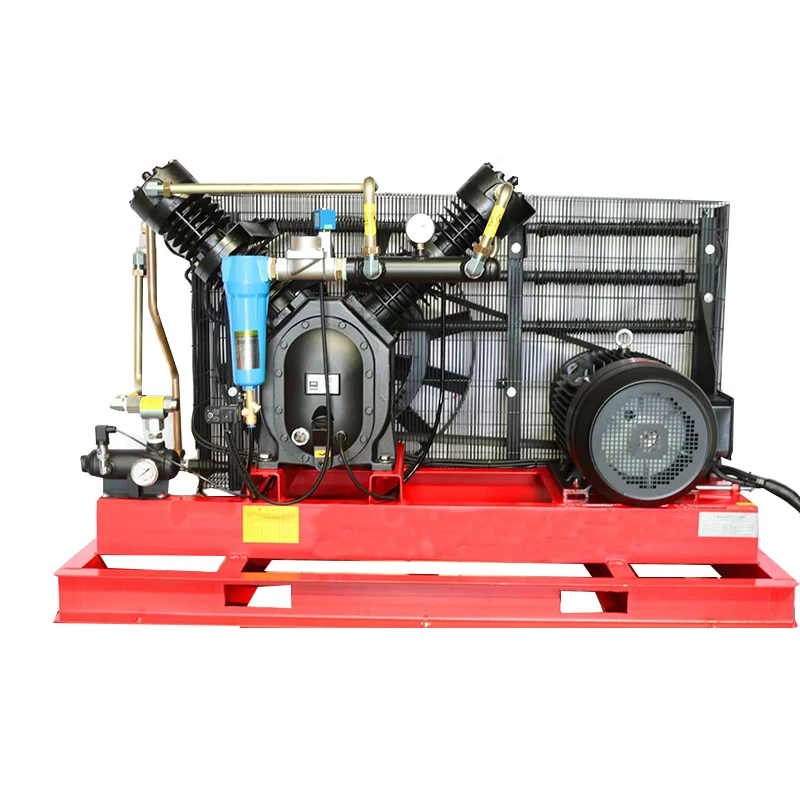 40bar 4.0Mpa Industrial 6.0m3/min 4 Cylider Piston Booster Air Compressor for Sales