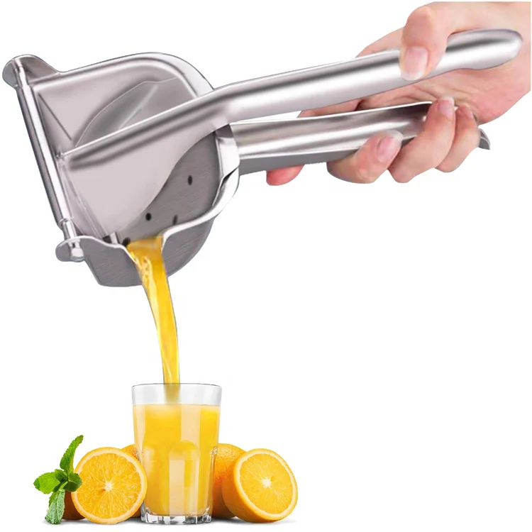 High Quality Stainless Steel Lemon Squeezer Manual Press Fruit Juicer Lemon Lime Juicer