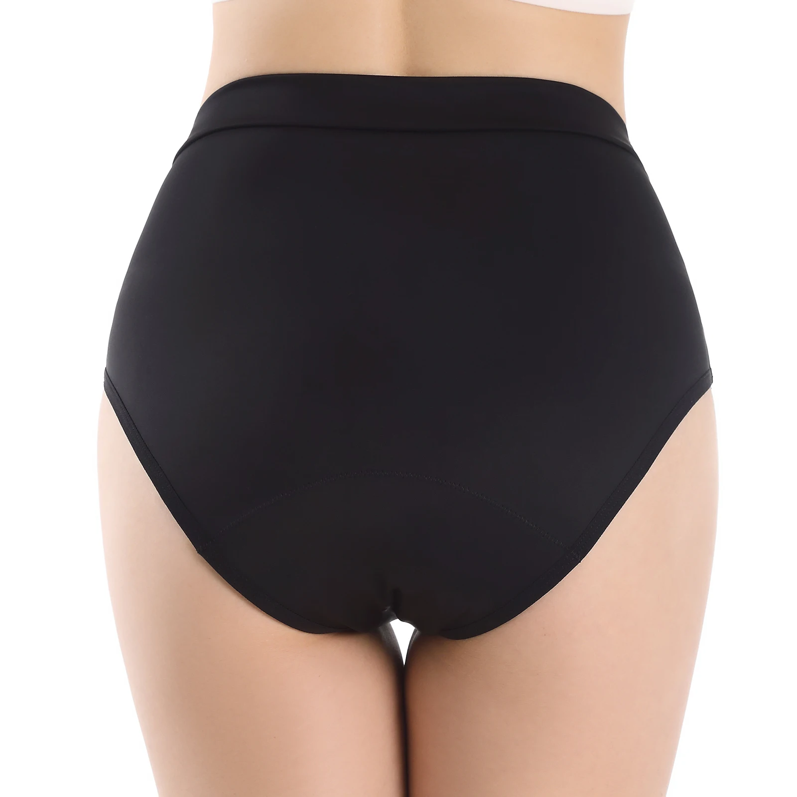 Shanhao Custom Girls Swimwear Womens Leakproof Swimming Trunks High Waist Waterproof Menstrual Period Leakproof Swimwear