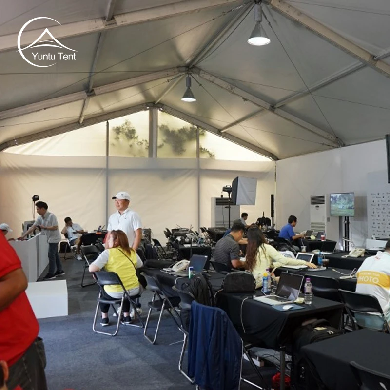 Premium Transparent PVC Tent Spectacular Venue For 400 Attendees