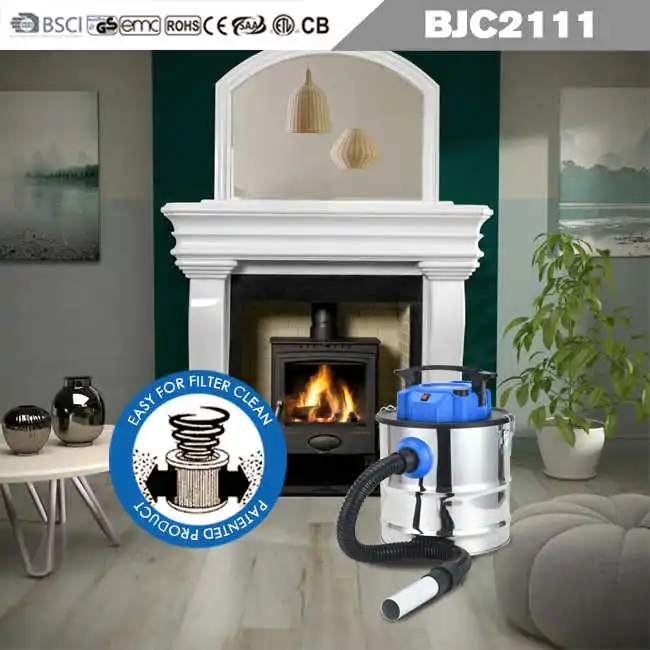 Hot Selling High Efficiency Dust Shaking Function Fireplace Ash Vacuum Cleaner