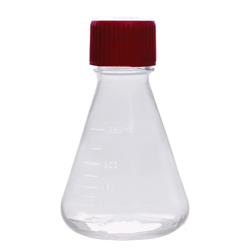 Erlenmeyer flask medical laboratory supplies product plastic conical flask in laboratory