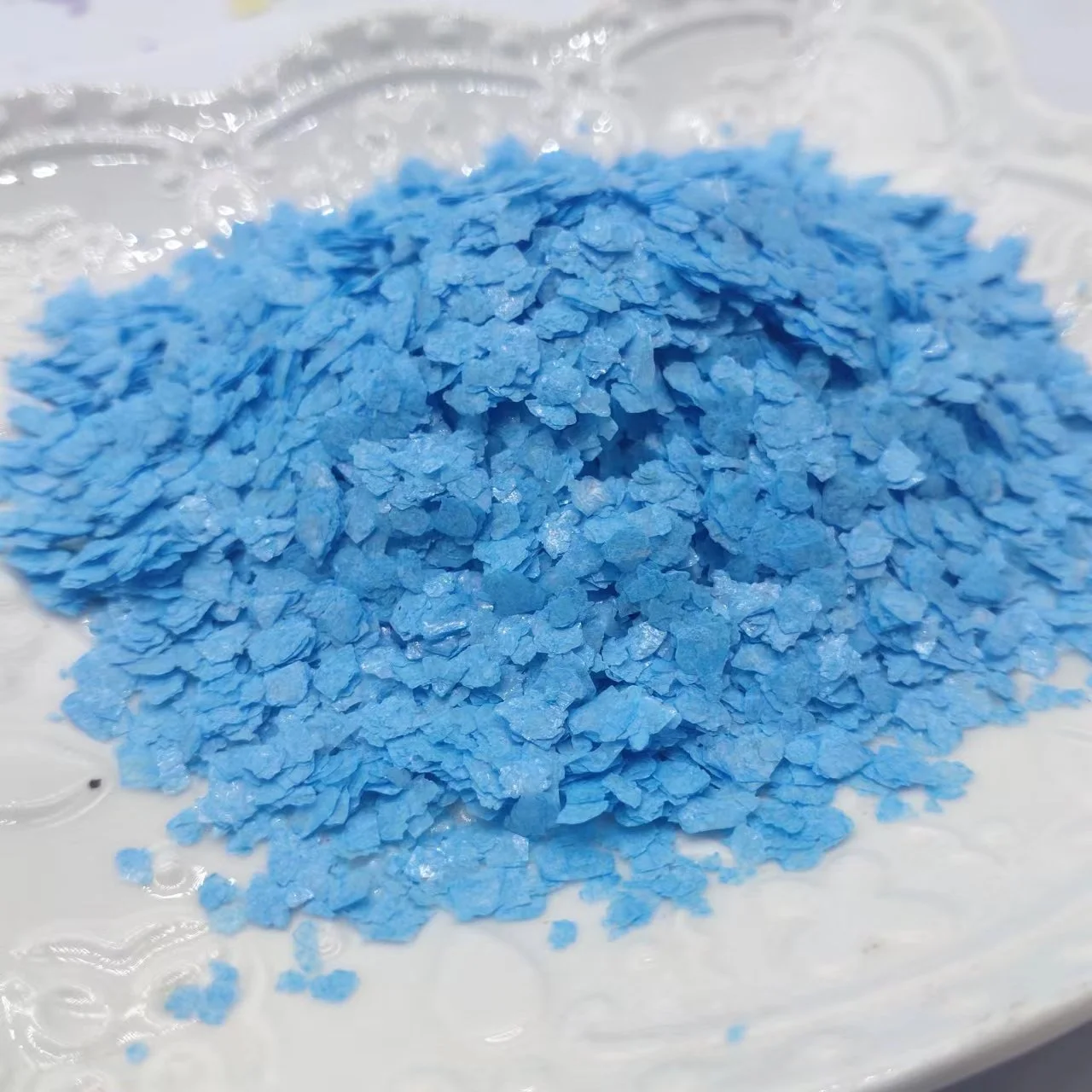 Colorful Composite Dyed mica flake Used for asphalt thermal insulation waterproofing material