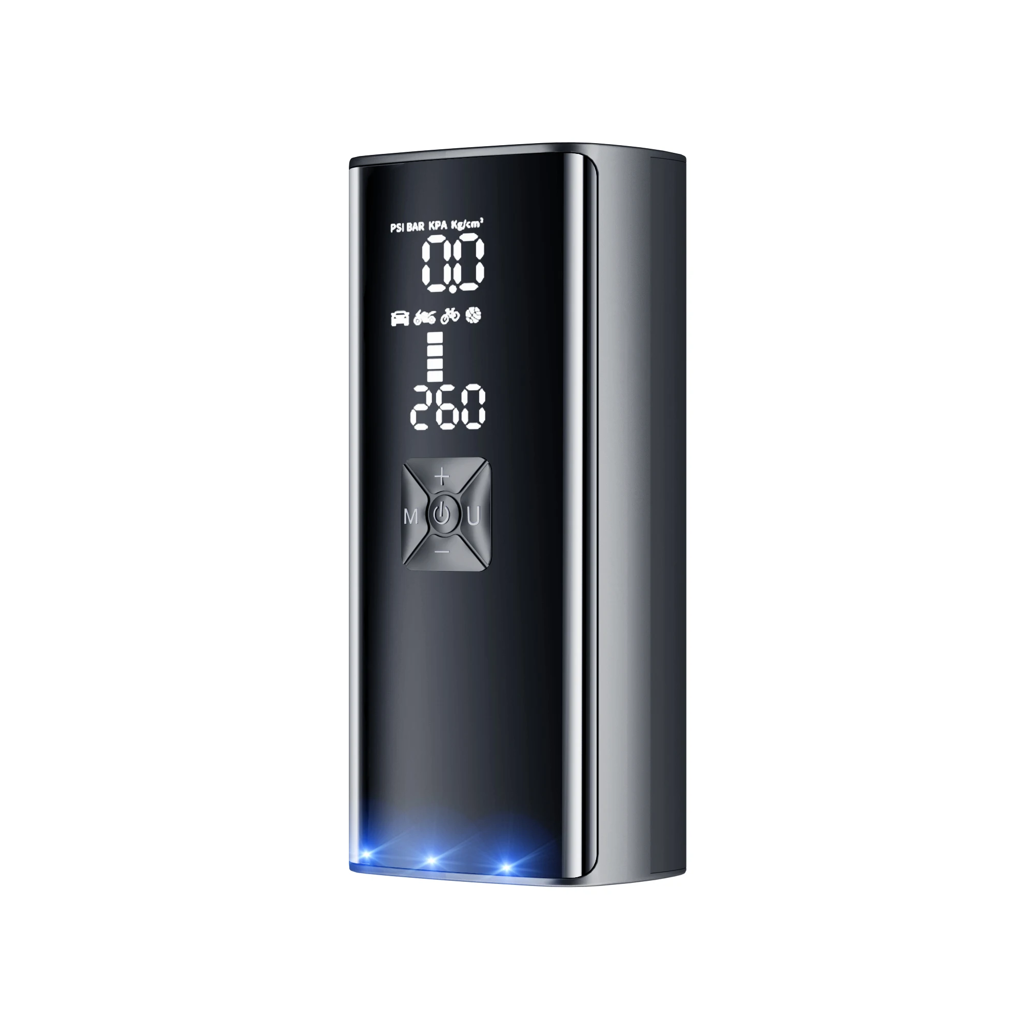 New Products 2023 Electric Car Bicycle Air Pump 12V 150PSI Rechargeable Tire Inflator Wireless Compressor Digital Pump